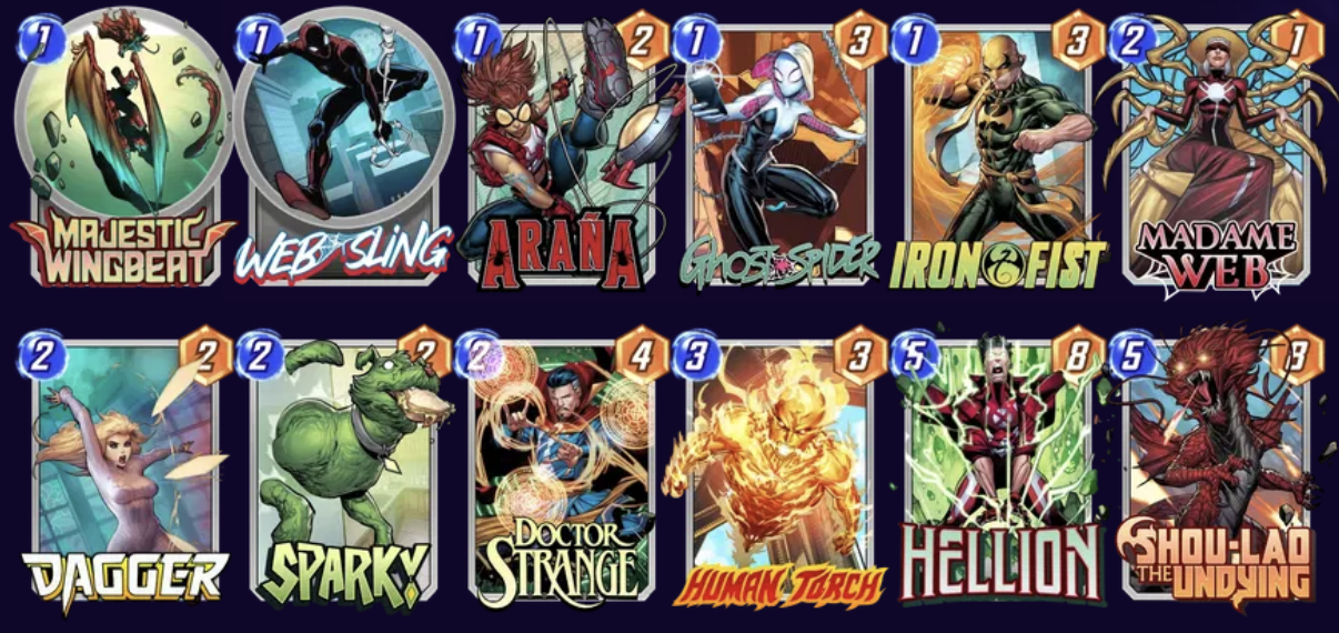 Deck image — click/tap to copy deck code