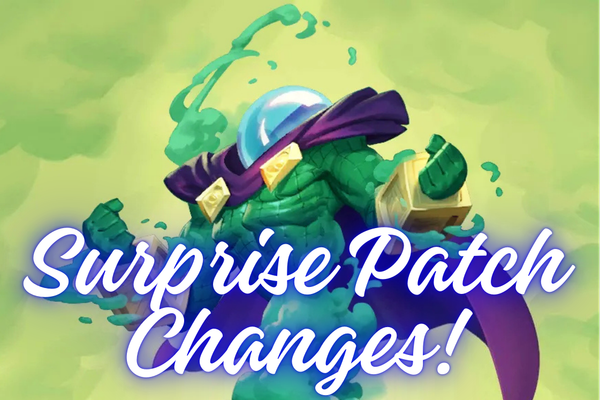 Patch Card Updates
